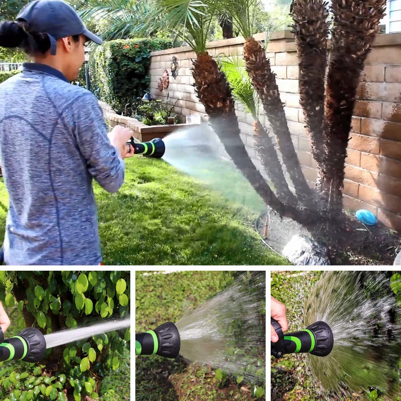 GREEN MOUNT GSFNG98 Garden Hose Nozzle, Fireman's Hose Heavy Duty Nozzle, Premium Constructed Sprayer with Ergonomic Handle for Arthritis - Image 2